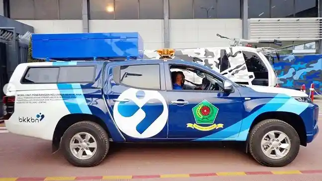 Foto - Sangar, Tampilan Mitsubishi New Triton Buat Penyuluhan KB