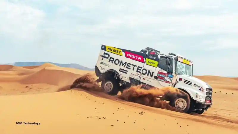Foto - Powerstar, Truk ‘Juara’ Reli Dakar 2025 Berspesifikasi Militer