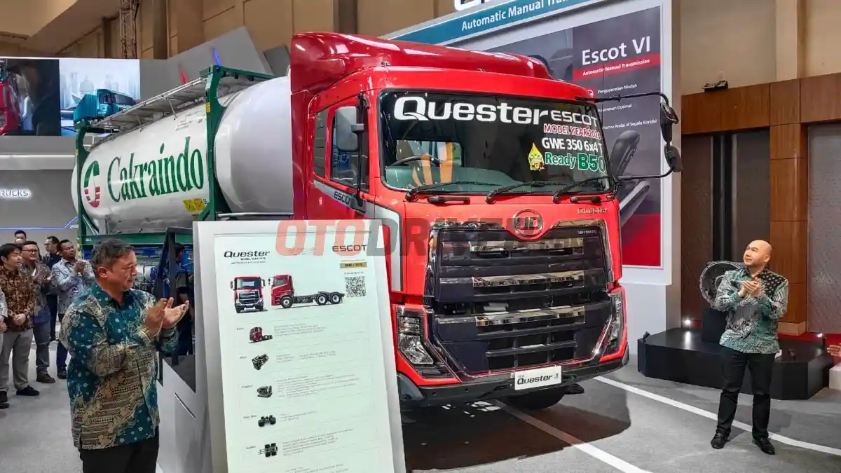 Foto - UD Trucks Quester 2026 Meluncur, Kini Punya Transmisi Otomatis dan Pilihan Mesin Lebih Lengkap