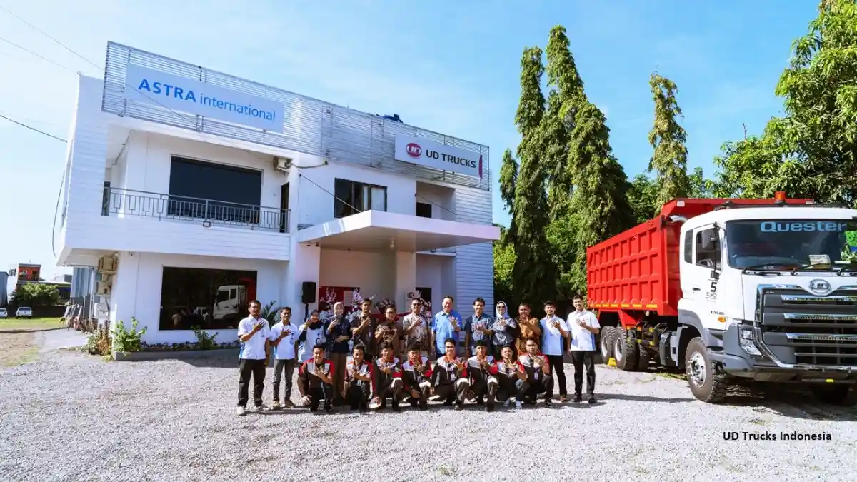 Truk - UD Trucks Terus Jangkau Indonesia Bagian Timur, Bikin Pusat Servis Di Makassar