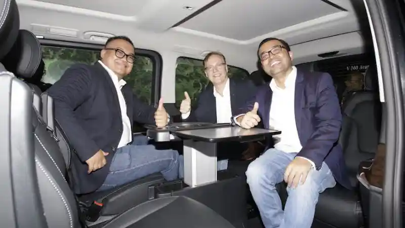 Foto - MPV Mercedes-Benz Dapati Facelift, Tembus RP 1,4 Milyar Lebih