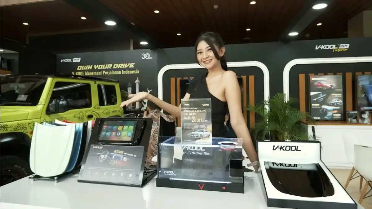 Foto - V-Kool Perkenalkan PPF Luxor Diamond di IIMS 2026