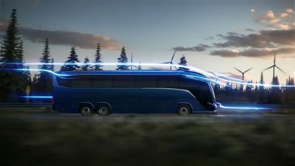 Foto - Tengok Gagahnya Bus Baru Asal Brasil, Marcopolo Generation 8