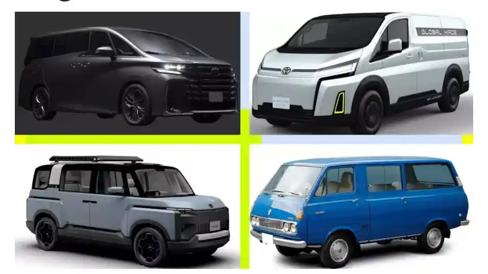 Van - Selain Rangga, Toyota Hadirkan Van Berkonsep Liar, Aneh, dan Futuristik