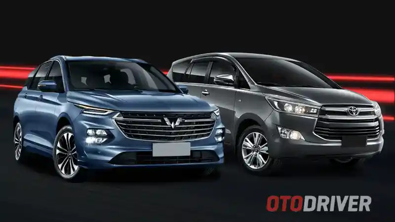Komparasi - Komparasi Spesifikasi Toyota Innova VS Wuling Victory. Siapa Unggul?