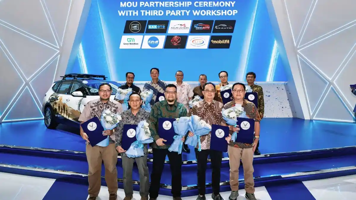 Foto - Komitmen Berjualan di Indonesia, VinFast Klaim Kini Punya 100 Dealer