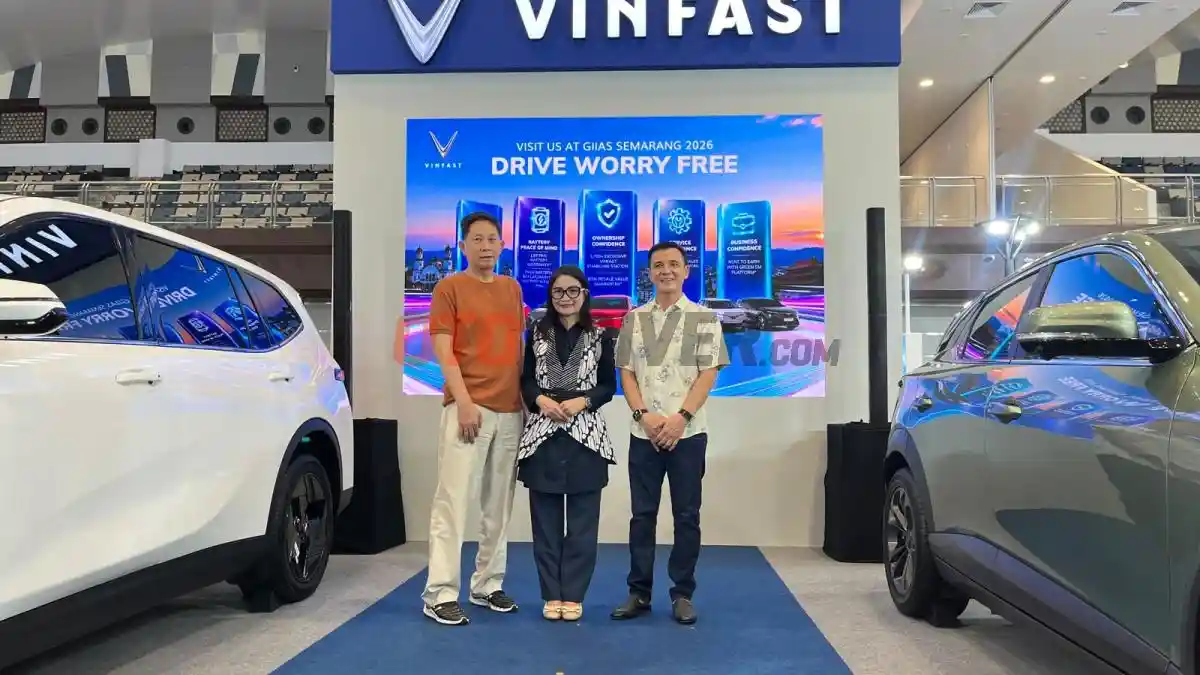 Foto - 3 Mobil Listrik VinFast Mejeng di GIIAS Semarang 2026, Ada Promo Gratis Cas hingga 2029