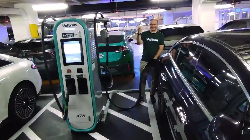 Berita - Perluas Jaringan, Voltron Akan Bangun 1.000 SPKLU