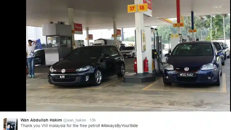 Berita - VW Malaysia Beri Bensin Gratis Bagi Seluruh Konsumennya!