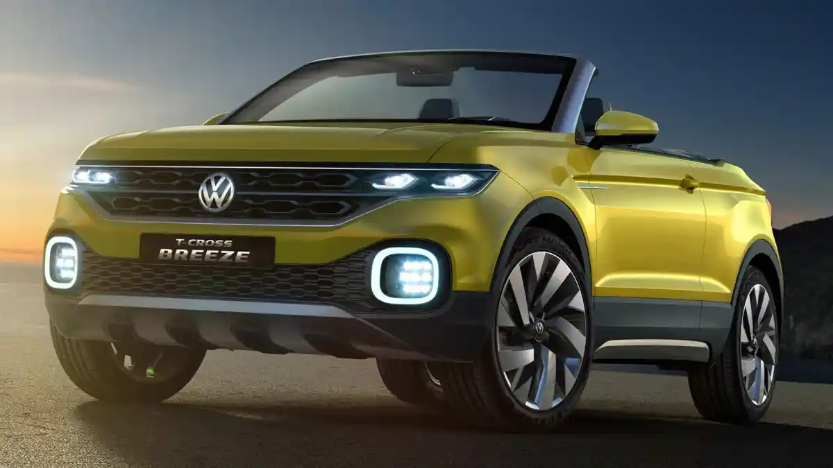 Berita - Volkswagen Crossover Atap Terbuka Pertama di Dunia Tengah Disiapkan