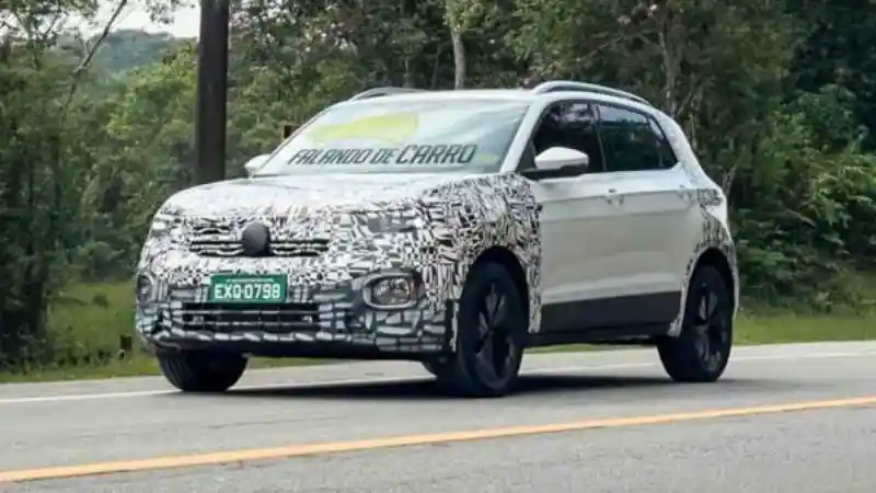 Berita - SPY SHOT: VW Taigun/T-Cross Facelift