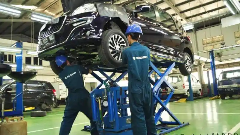 Foto - Pabrik Suzuki Indonesia Kembali Beroperasi 