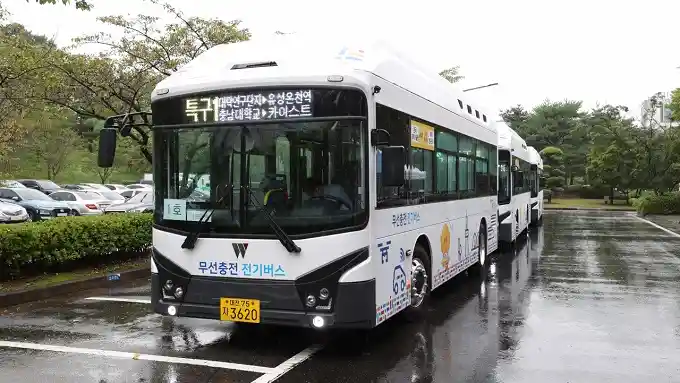 Berita - Pengisian Baterai Bus Listrik Tanpa Kabel Akan Hadir Di Korea Selatan