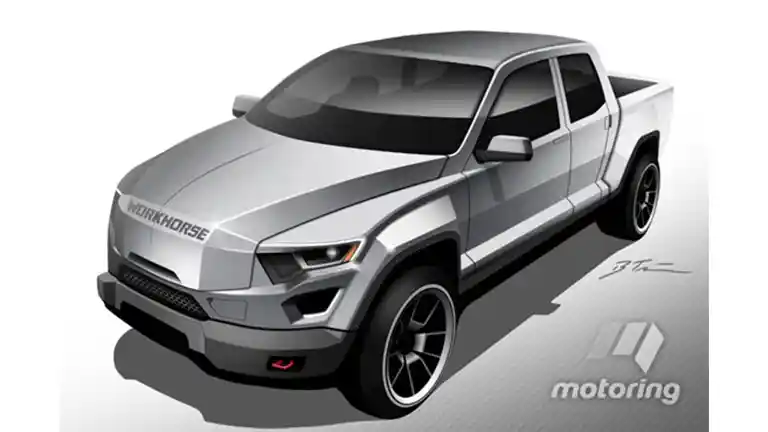 Pikap - W-15, Pick Up Plug-In Hybrid Pertama di Dunia 