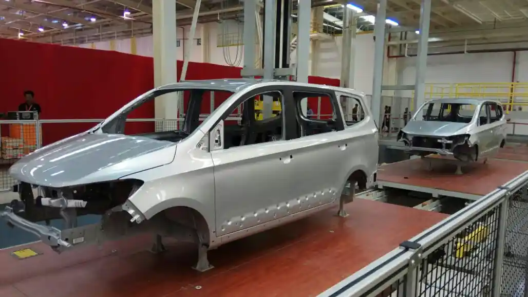 Foto - Mengklaim Punya Produk Bagus, Mari Lihat Isi Pabrik Wuling (8 Foto)