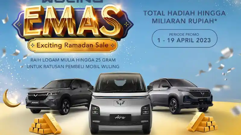 Foto - Wuling Gelar Promo Unik Selama Ramadhan. Berlaku untuk Semua Lini Produk