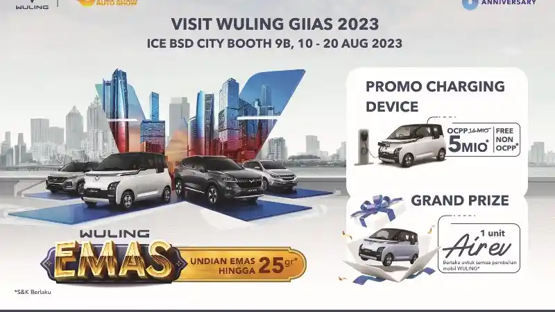 Foto - Wuling Tampil All Out Di GIIAS 2023, Banyak Tawaran Menarik 