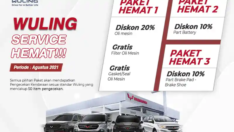 Foto - Wuling Gelar Servis Hemat, Spesial Di Bulan Agustus