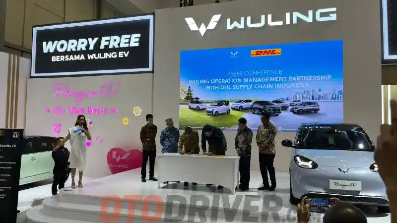 Foto - Wuling Gandeng DHL Untuk Manajemen Ketersediaan Suku Cadang