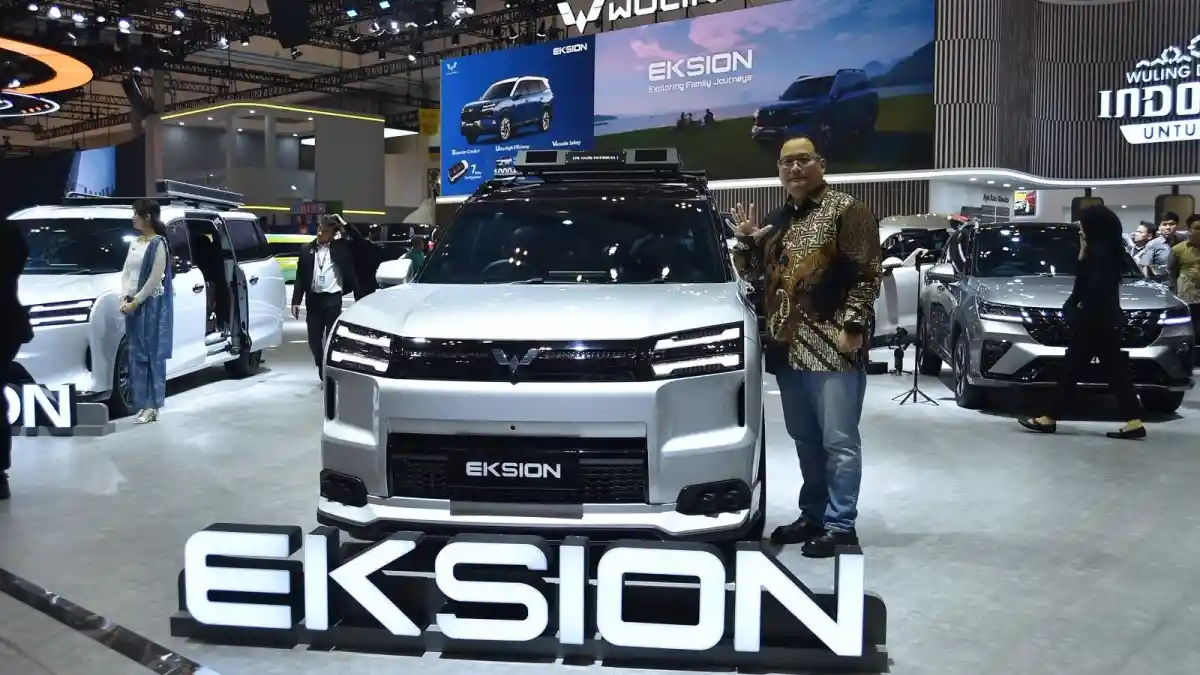 Foto - Wuling Eksion Versi Modifikasi Jadi Pusat Perhatian di GIIAS 2026