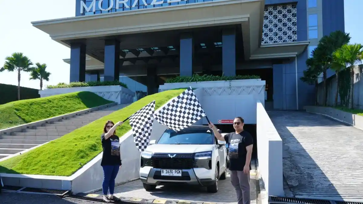 Foto - Mencoba Wuling Eksion Yogyakarta-Bandung, Fitur-Fitur Ini Yang Jadi Andalan