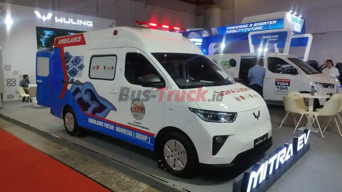 Foto - Beberapa Pilihan Menarik Mobil Komersial EV Di GIICOMVEC 2026