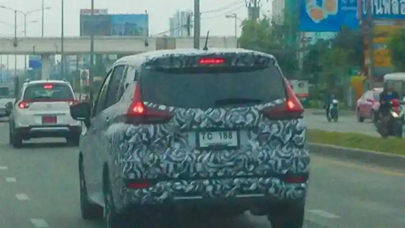 Foto - SPY SHOT: Mitsubishi Xpander Sudah Ada di Thailand