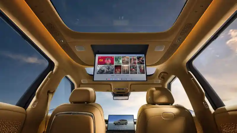 Foto - Begini Tampilan Interior SUV Xpeng Terbaru