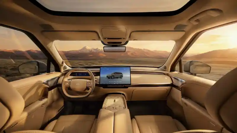Berita - Begini Tampilan Interior SUV Xpeng Terbaru