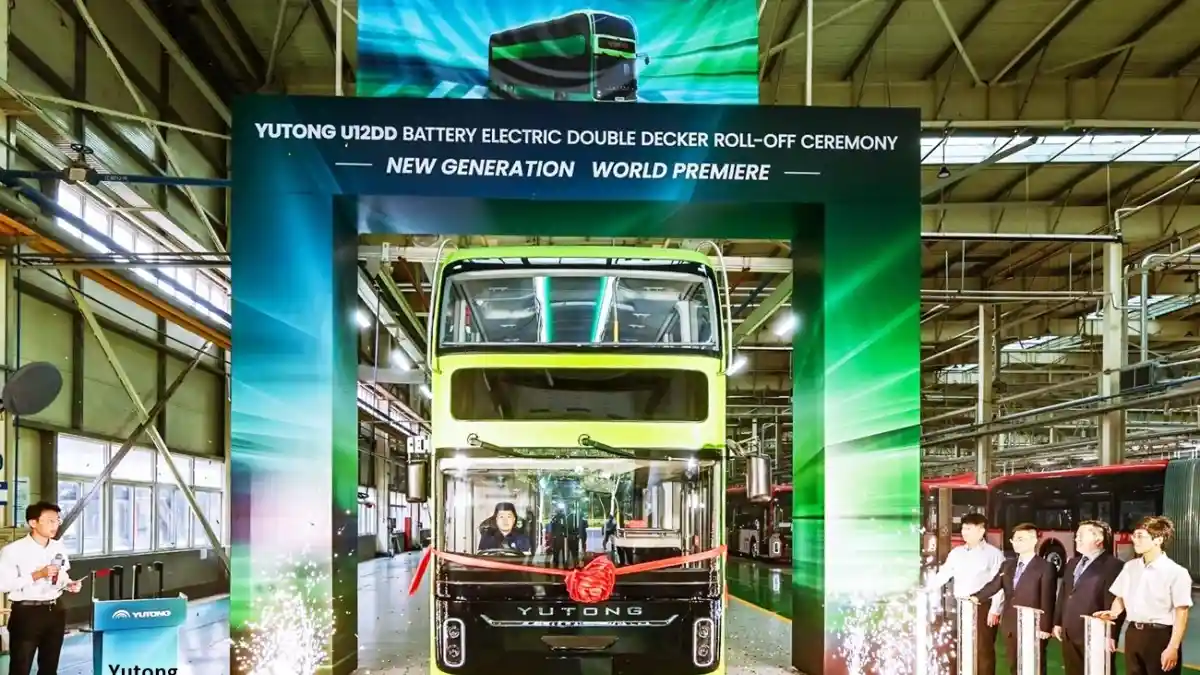 Foto - Yutong Bus Tingkat Tenaga Listrik Dengan Jangkauan 670 KM Siap Mengaspal Di Indonesia