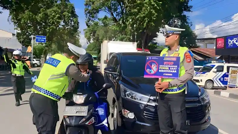 Berita - Operasi Zebra Digelar, Waspada Penipuan Surat Tilang Via WhatsApp