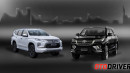 Melihat Perbandingan Harga dan Spesifikasi Mesin Toyota Fortuner 2.800 VS Mitsubishi Pajero Sport Dakar