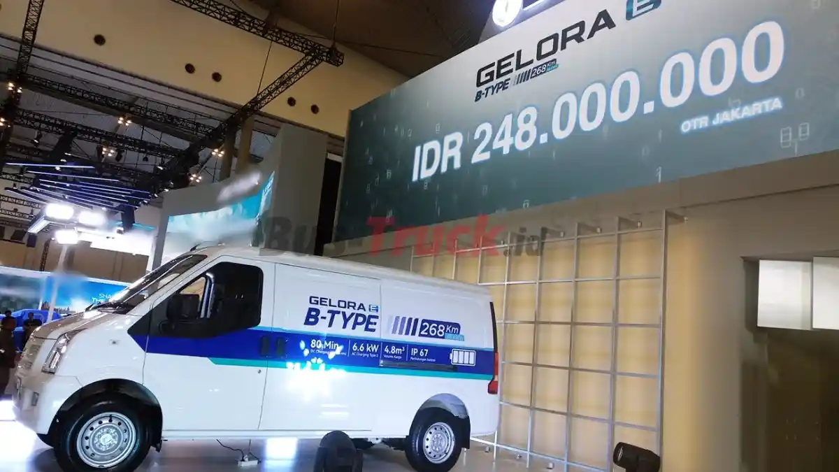 Van - Dijual 200 Jutaan, Mobil Komersial Listrik Gelora E B-Type Tawarkan Jarak Tempuh 268 Km