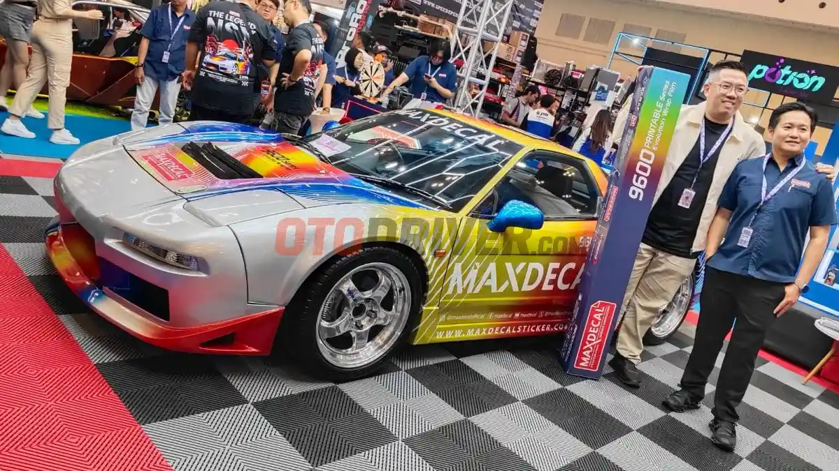 Berita - MaxDecal Pamer Teknologi Wrapping Terbaru di IMX 2026, Bikin Tampang Honda NSX Berubah