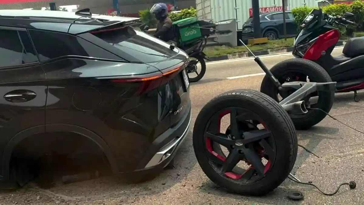Berita - Chery Omoda 5 Copot Roda Belakang di Malaysia, Dicurigai Tak Ikut Recall Tahun 2024
