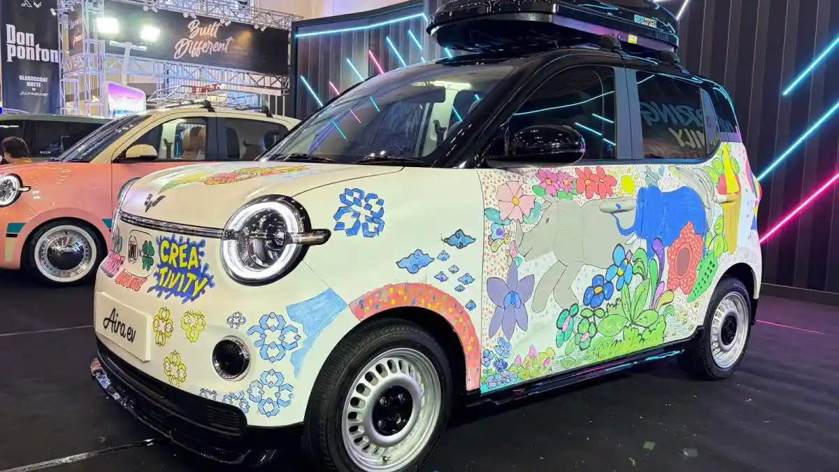 Berita - Wuling Aira EV Modifikasi Jadi Pusat Perhatian di IMX 2026