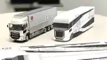  Papercraft UD Trucks Quon Concept 202X Bikin Anak Makin Kreatif