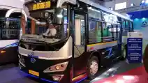  Bus Listrik Goldstone BYD Menarik Perhatian di Auto Expo 2018