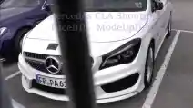  SPY SHOT: Mercedes-Benz CLA-Class Facelift 2016