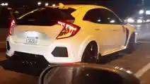  VIDEO: Honda Civic Type R 2017 Kepergok Tes di Jalanan Umum 