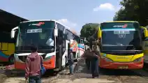  Mudik Lebaran 2017, Dishub dan BNN Tangsel Lakukan Rampchek ke PO Rosalia Indah