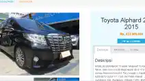  Melihat Pasaran Toyota Alphard Bekas, Mulai Dari RP 420 Juta 