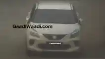  SPY SHOT: Suzuki Baleno Hatchback Facelift di India