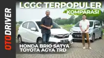  VIDEO: Honda Brio Satya vs Toyota Agya TRD 2020