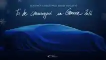  Bugatti Pamer Teaser Chiron di Kartu Natal Mereka