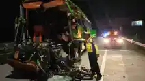  Sopir Bus Maut Tol Mojokerto Jadi Tersangka