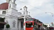  Keliling Kota Semarang Dengan Bodi Double Decker Langka