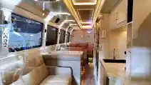  Interior Bus Pariwisata Makin Mewah Sekaligus Nyaman