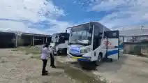  Kesiapan Armada Bus Di Maluku Sebelum Bulan Puasa