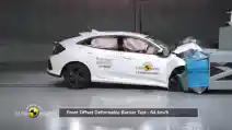  VIDEO: Crash Test Honda Civic Hatchback 2017 (EURO NCAP)